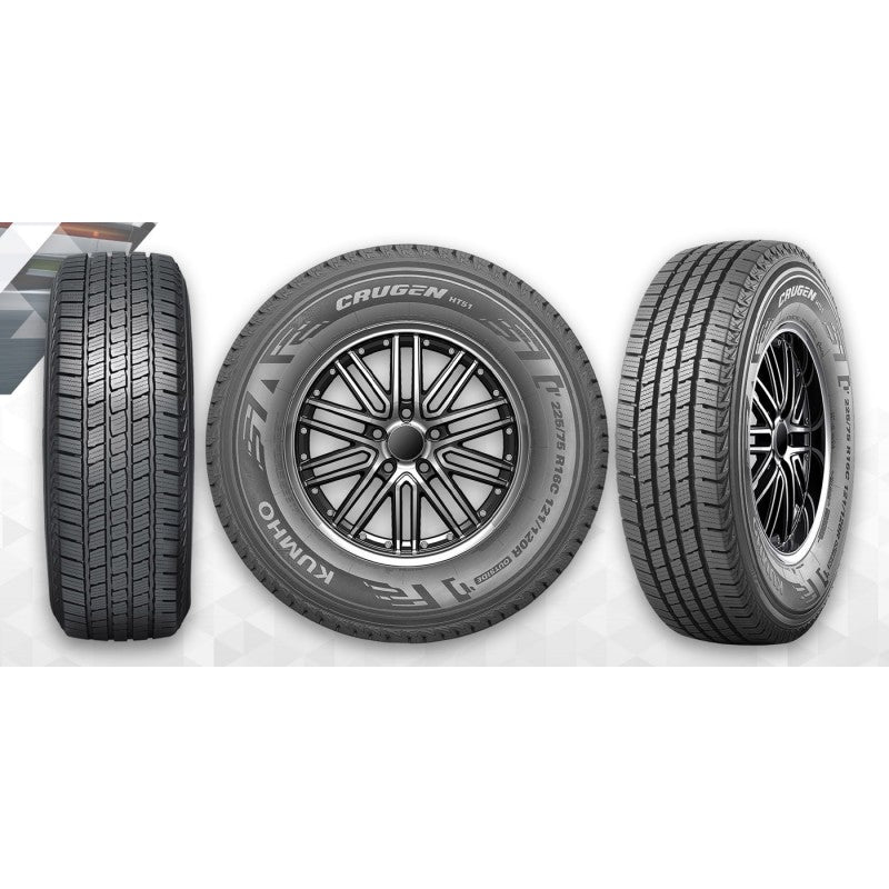 MISC Brands LT215/85R16 115R SL 10PLY E KUMHO CRUGEN HT51 3PMS Tire