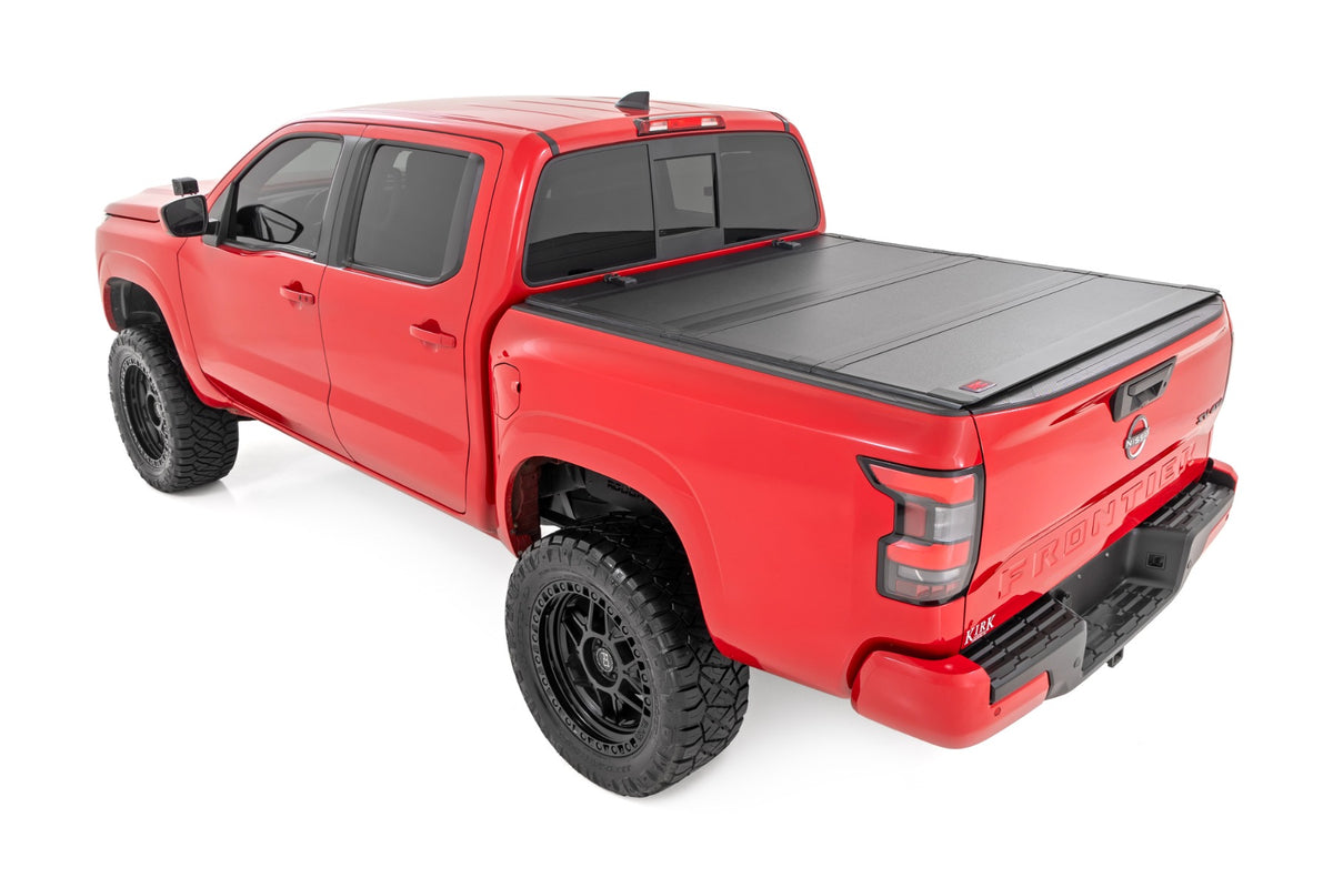 Hard Tri-Fold Flip Up Bed Cover | 5' Bed | Nissan Frontier (22-24)