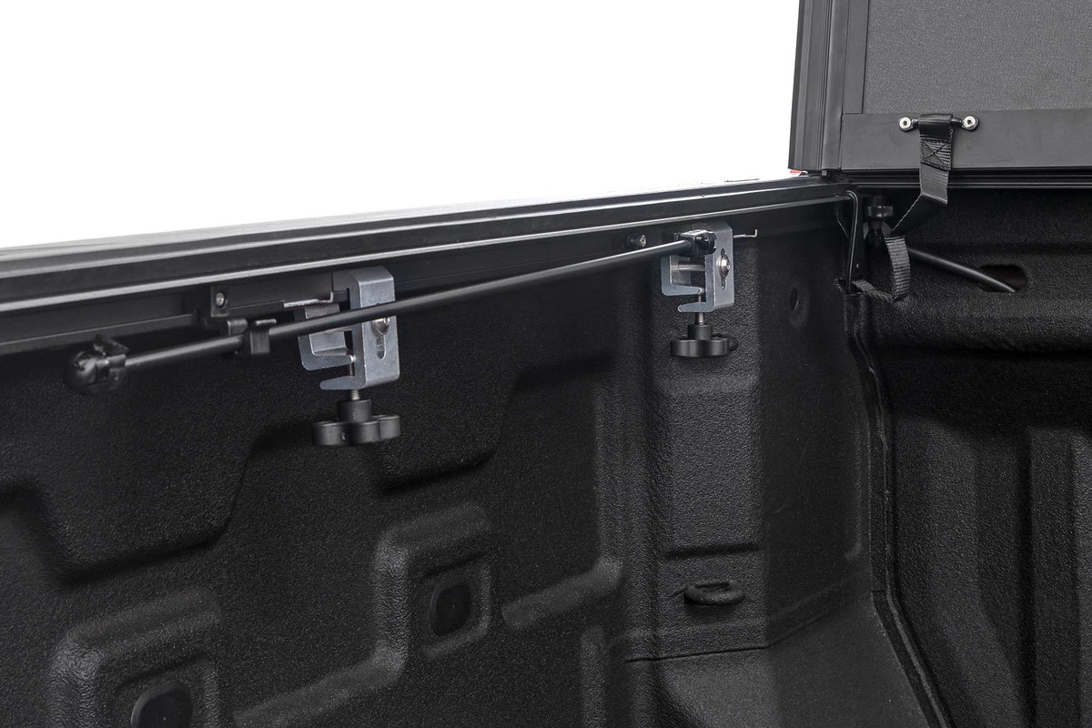 Hard Tri-Fold Flip Up Bed Cover | 6'7" Bed | Chevy/GMC Sierra 1500 (19-26)/Silverado 1500 (19-26)