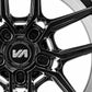 20x11 Semi-Gloss Black Cold Forged Collection HELIUM Variant Forged  Alloy Wheels
