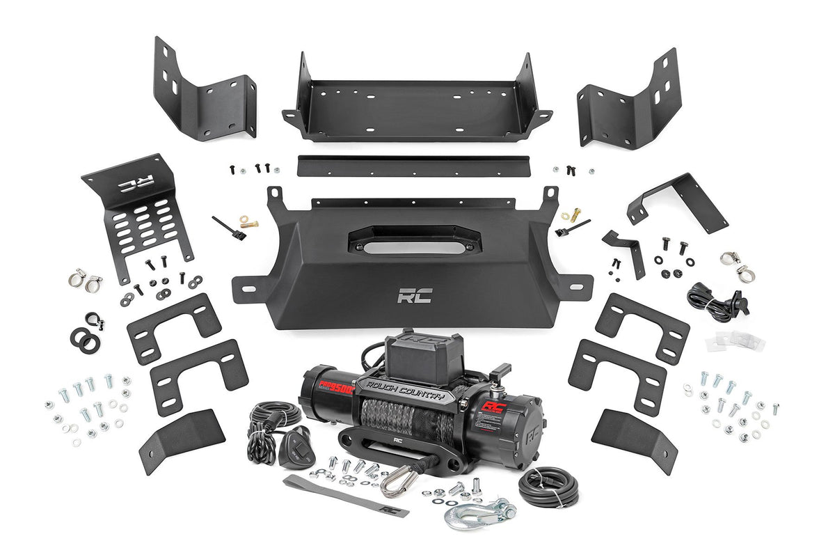 Hidden Winch Mount | 9500S | Ford Bronco 4WD (2021-2025)