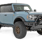 High Winch Mount | All Models | 20 Inch Black Single Row LED | DRL | Ford Bronco (21-25)