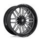 Fuel 1PC D662 IGNITE 22X12 8X6.5 NBL 125.2 -43MM Wheels