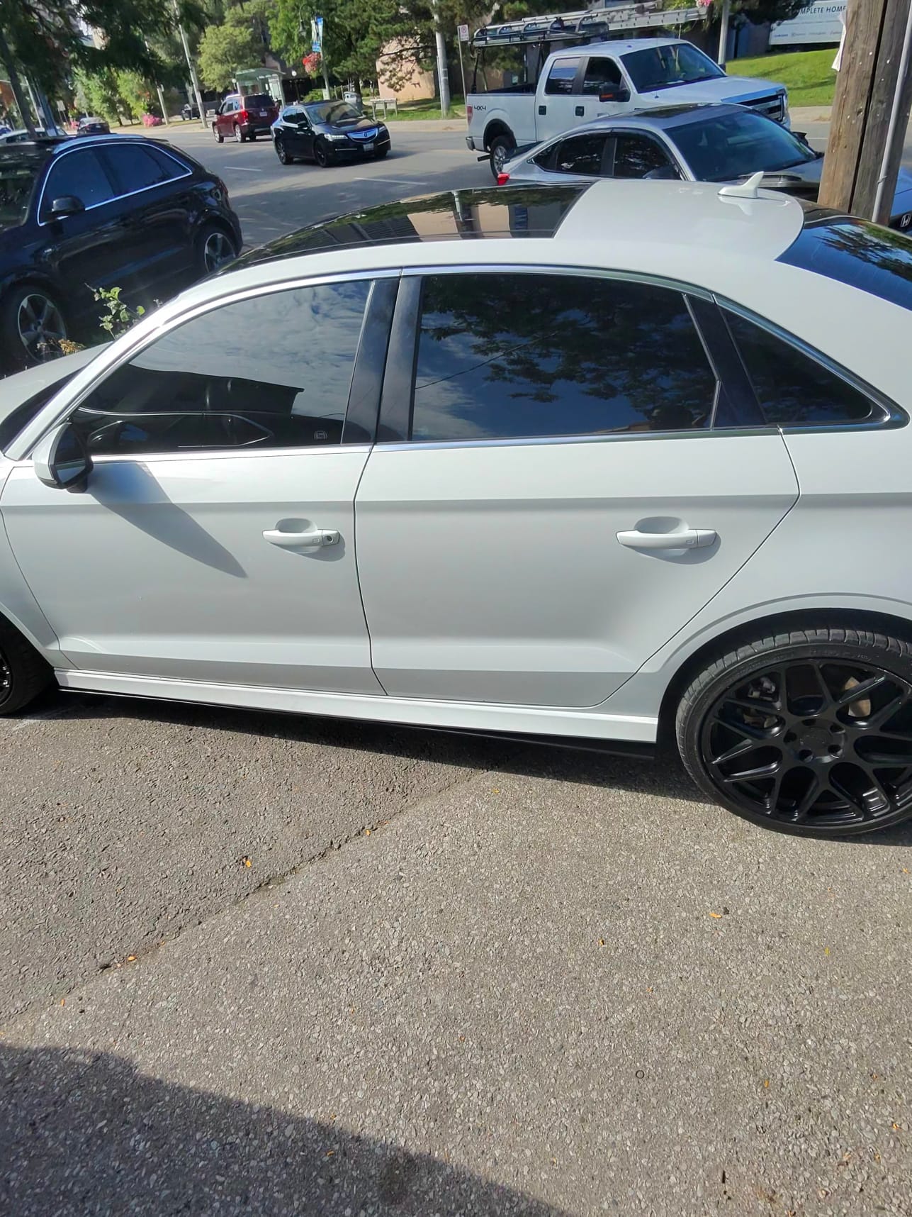 2013-2016 Audi A3 S Line/S3 2PC Side Splitters