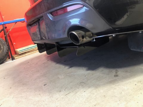 2010-2013 Mazda 3/ MazdaSpeed 3 Rear Diffuser