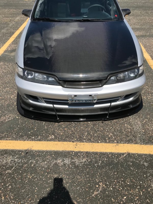 1994-2001 Acura Integra JDM Bumper  2PC Front Splitter