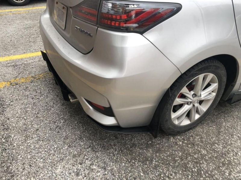 2014-2017 LEXUS CT200H Rear Diffuser+Rear Corner Spats