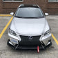 2014-2017 Lexus CT200H 2PC Front Splitter