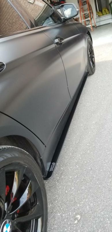 2012-2018 BMW 3 Series F30/F31 2PC Side Splitters