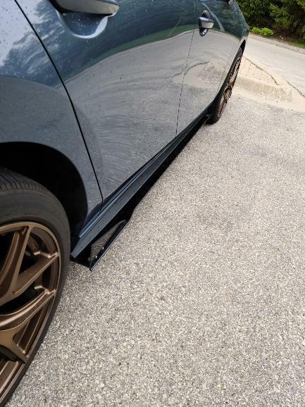 2019-2023 Mazda 3 Sedan/Hatchback 2PC Side Splitters
