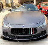 2014-2017 Maserati Ghibli 2PC Front Splitter