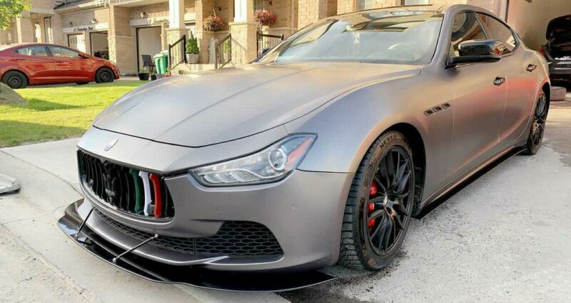 2014-2017 Maserati Ghibli 2PC Side Splitters