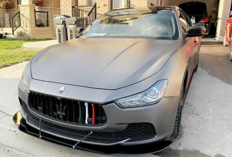 2014-2017 Maserati Ghibli 2PC Side Splitters