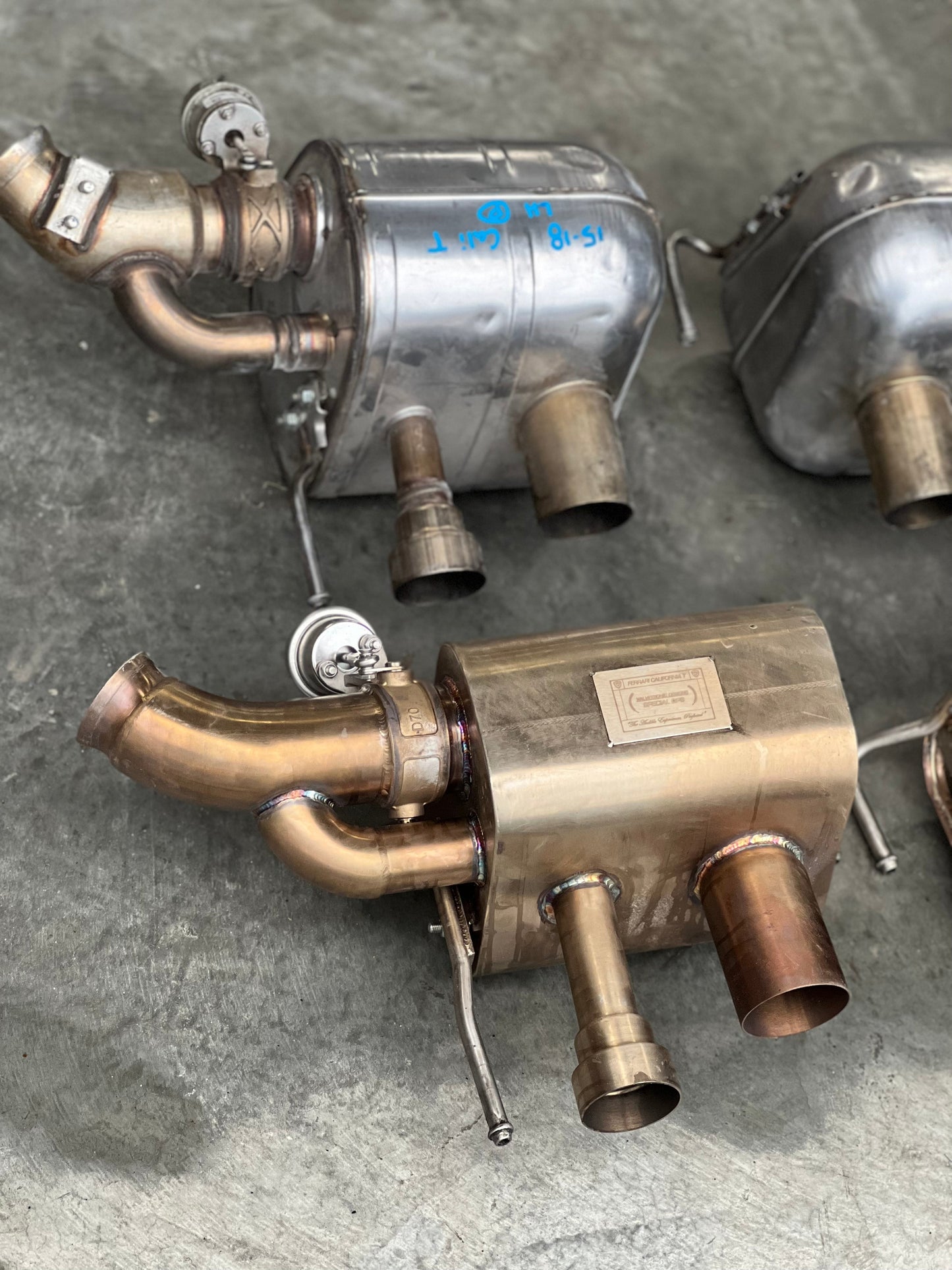Ferrari California T / Ferrari Portifino Valved Sport Exhaust system