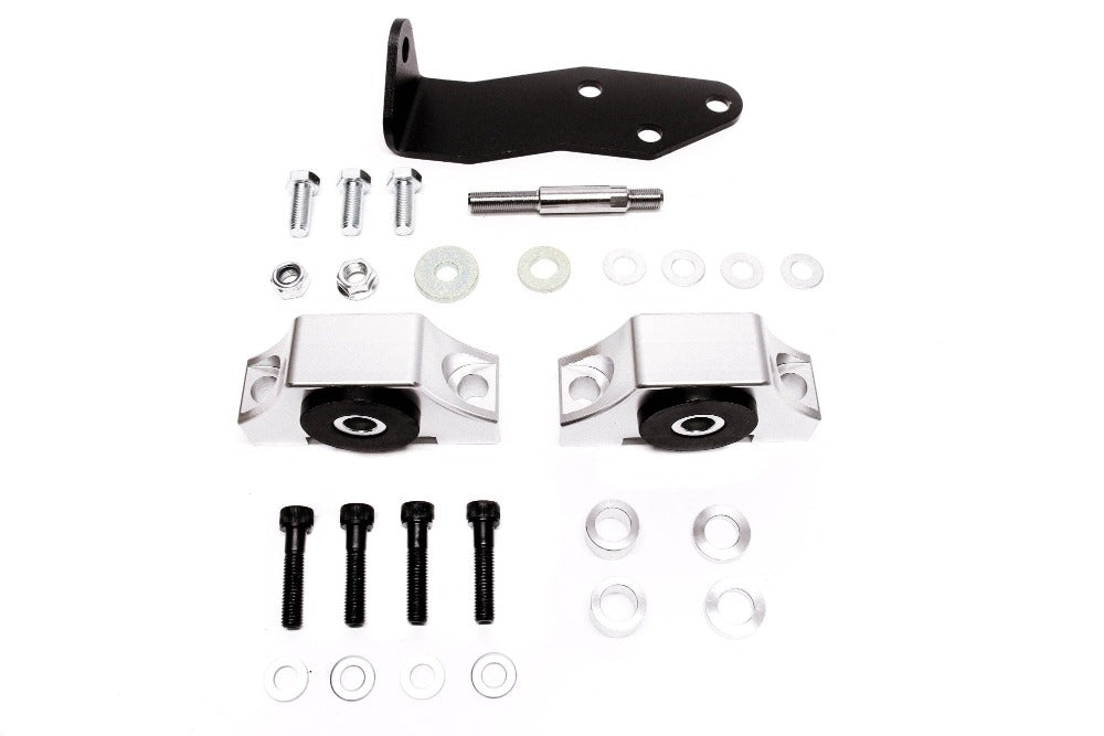 Precision Works Billet Engine Torque Mounts Black Edition - Honda B-Series B18 B20