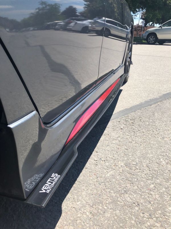 2017-2019 Nissan Sentra Nismo 2PC Side Splitters