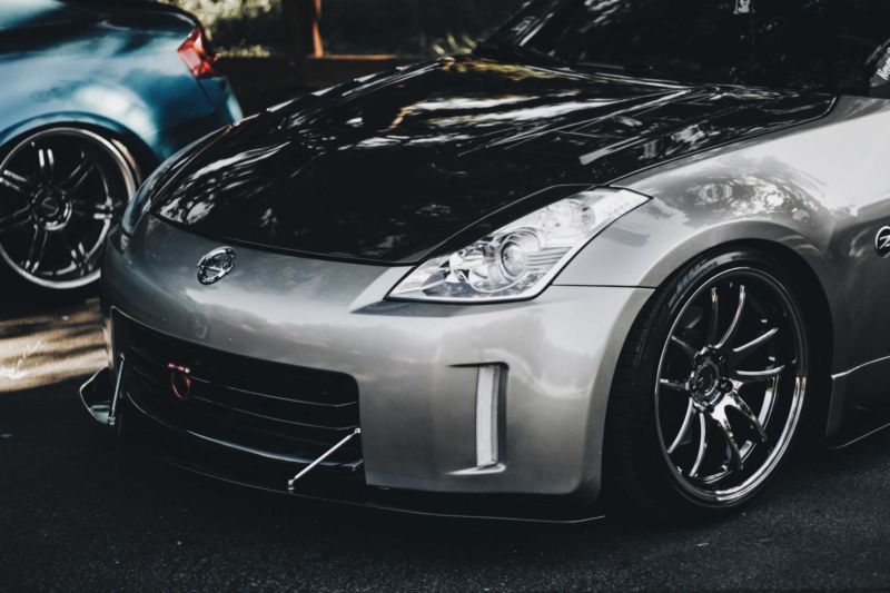 2003-2008 Nissan 350Z 2PC Front Splitter