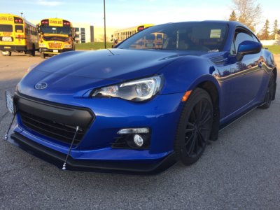 2013-2016 Subaru BRZ STI/CS Lip 2PC Front Splitter