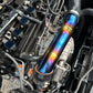 PLM Turbo Inlet Pipe Kit Stainless Burnt Blue - 23+ Integra 22+Civic