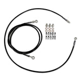 In-line e-brake braided brake line kit