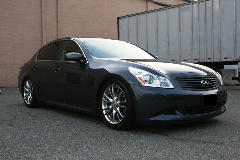 2007-2009 Infiniti G35 Sedan Sport 2PC Front Splitter