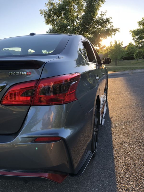 2017-2019 Nissan Sentra Nismo Rear Corner Spats