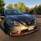 2017-2019 Nissan Sentra Nismo 2PC Front Splitter