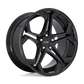Foose 1PC IMPALA 20X9 5X115 71.5 BL +38 Wheels