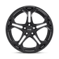 Foose 1PC IMPALA 20X9 5X115 71.5 BL +38 Wheels
