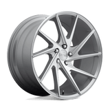 Niche 1PC M162 20X10.5 5X4.5 GL-SLVR-MACH 45MM Wheels