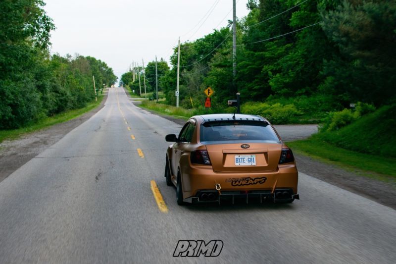 2011-2014 Subaru WRX STI Sedan Rear Diffuser