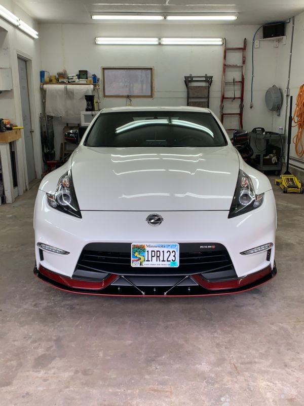 2015-2022 Nissan 370Z Nismo 2PC Front Splitter