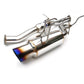 Invidia 08-09 WRX Sedan 76mm (101mm tip) RACING Titanium Tip Cat-back Exhaust