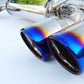 Invidia 08-11 STi Hatch / 11 WRX Hatch Dual Q300 Titanium Tip Cat-back Exhaust