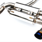 Invidia 2022+ Nissan Z 70mm Gemini Cat Back Exhaust - Single Layer TI Tips