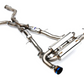 Invidia 2022+ Nissan Z 70mm Gemini Cat Back Exhaust - Single Layer TI Tips
