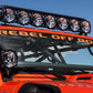 KC HiLiTES 6in. Pro6 Gravity LED Light 20w Single Mount Spot Beam (Pair Pack System)
