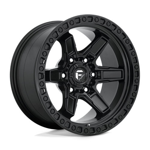 Fuel 1PC D697 18X9 6X5.5 MT-BLK -12MM Wheels