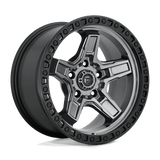 Fuel 1PC KICKER 17X9 5X5.0 71.5 GDB -12 Wheels