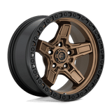 Fuel 1PC KICKER 17X9 5X5.0 71.5 ZDB -12 Wheels
