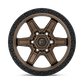 Fuel 1PC D699 KICKER 17X9 6X4.5 66.3 ZDB 01MM Wheels