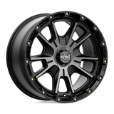 KMC KM100 17X9 6X4.5/5.5 S-BLK GTCC 18MM Wheels