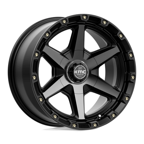 KMC KM101 20X9 6X120/5.5 S-BLK GTCC 00MM Wheels