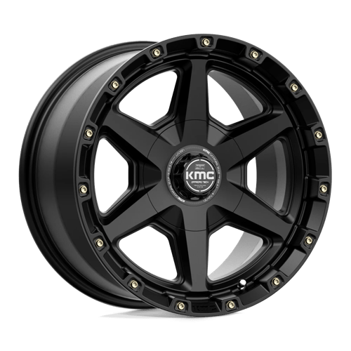 KMC KM101 17X9 6X135/5.5 S-BLK 18MM Wheels