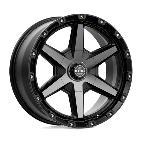 KMC KM101 20X9 6X135/5.5 S-BLK GTCC 18MM Wheels