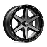 KMC KM101 20X9 6X135/5.5 S-BLK GTCC 18MM Wheels