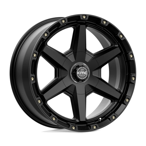 KMC KM101 20X9 6X135/5.5 S-BLK 18MM Wheels