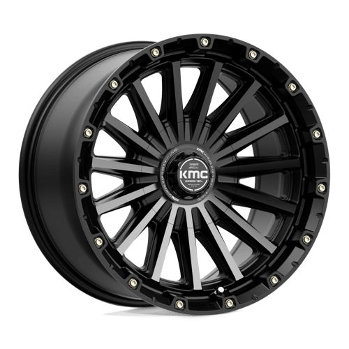 KMC KM102 17X9 6X135/5.5 S-BLK GTCC 00MM Wheels