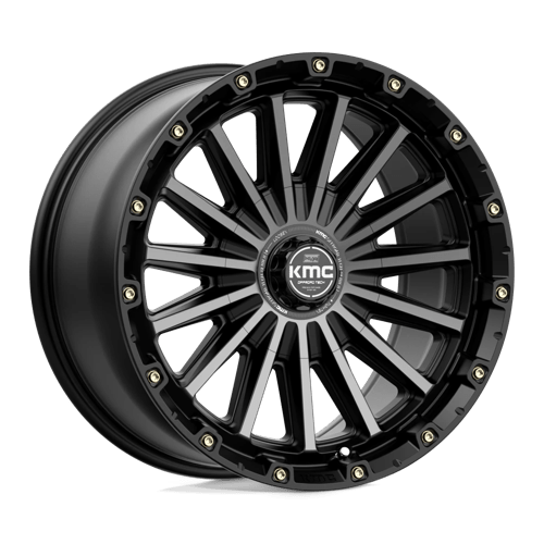 KMC KM102 17X9 6X135/5.5 S-BLK GTCC 18MM Wheels