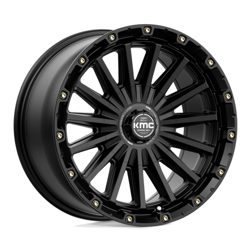 KMC KM102 17X9 6X4.5/5.5 S-BLK 18MM Wheels